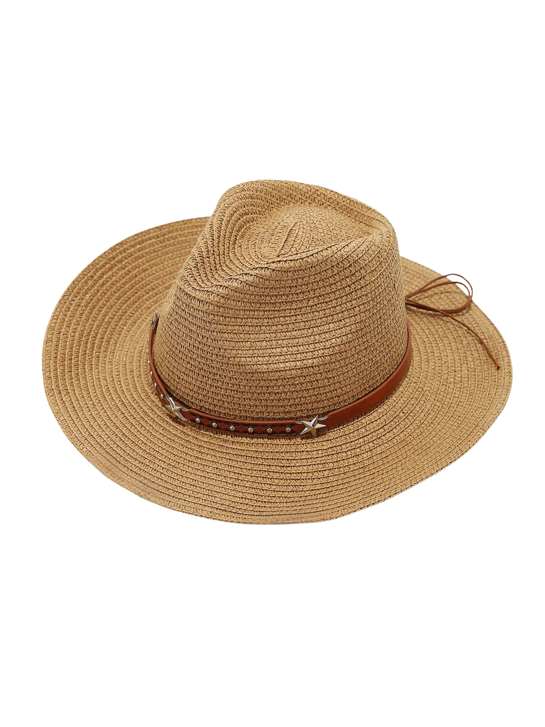 Chapeau Sirius en paille camel Maroc