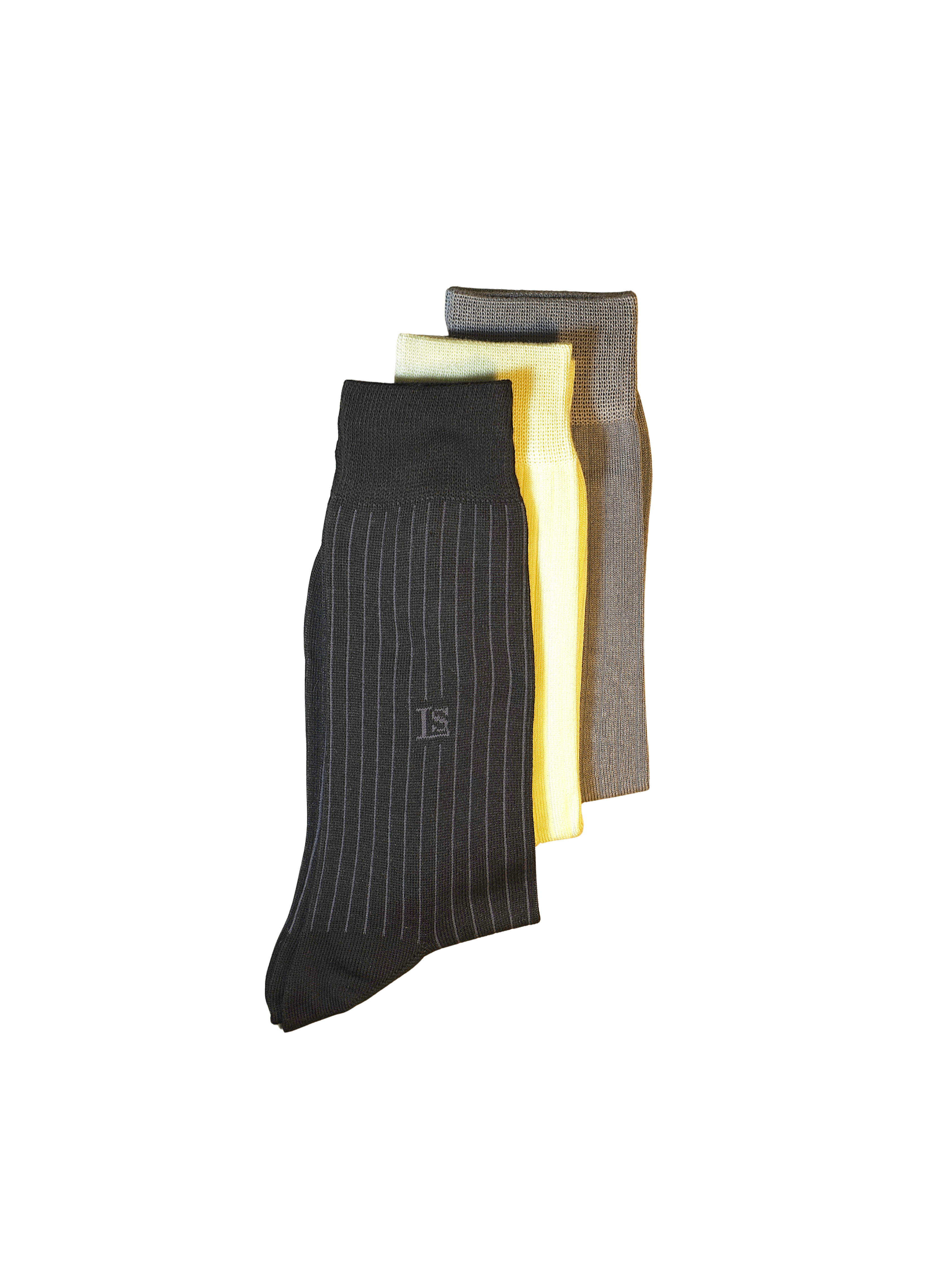 CHAUSSETTES CÔTELÉES LOT DE 3