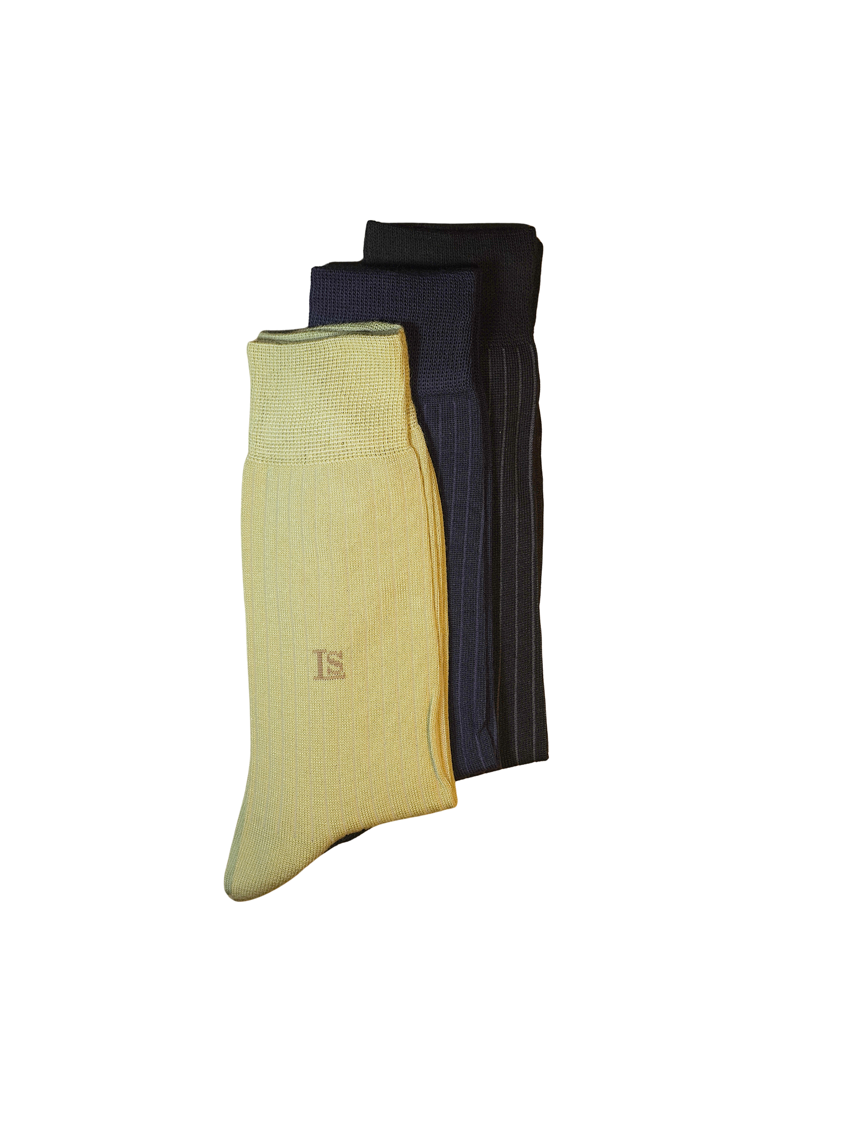 CHAUSSETTES CÔTELÉES LOT DE 3