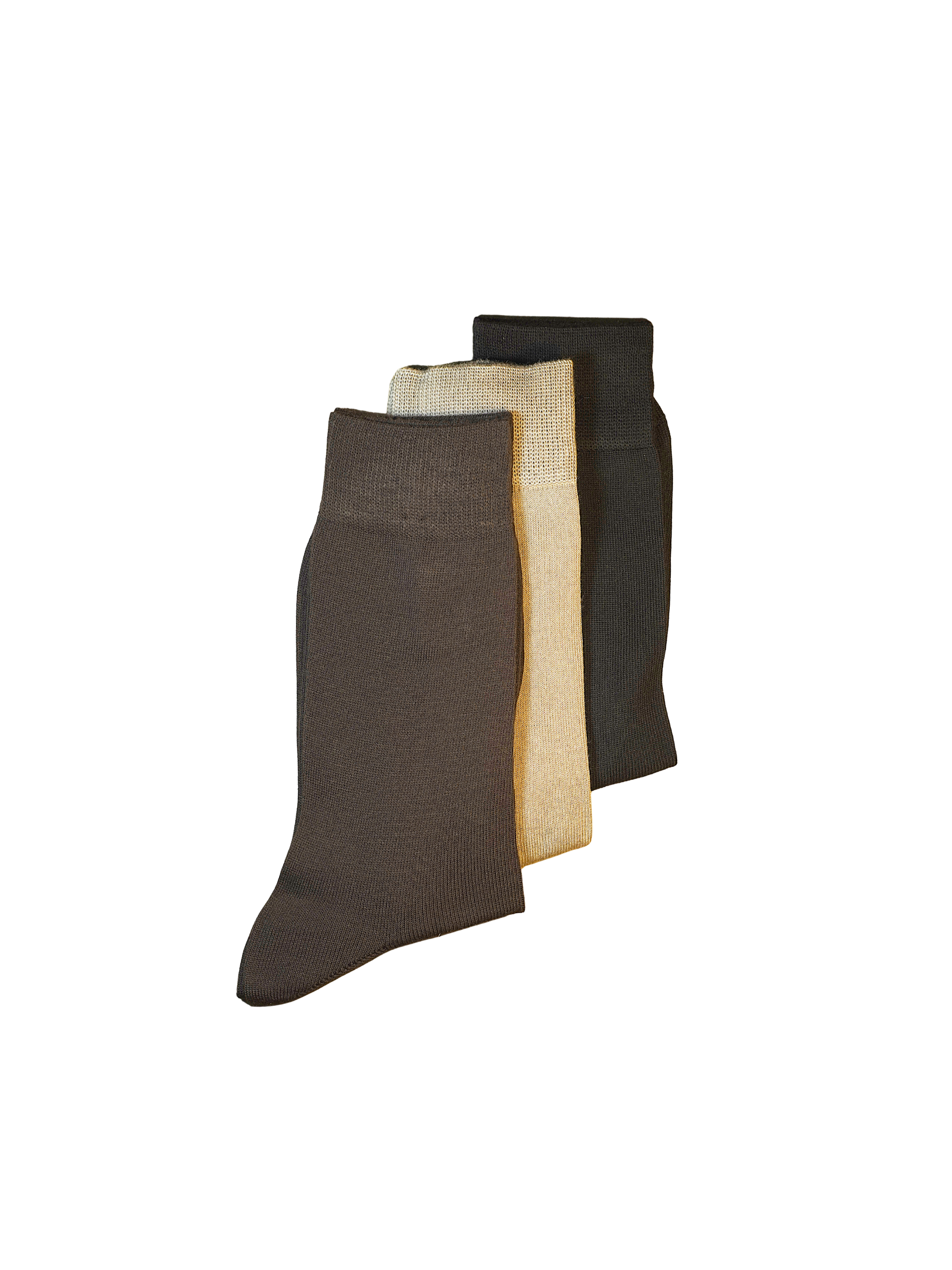 CHAUSSETTES CÔTELÉES LOT DE 3